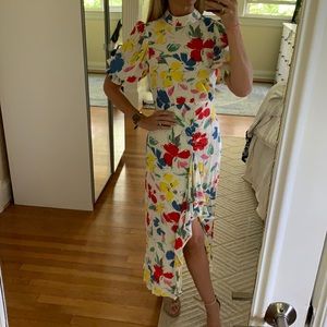 NWOT Rixo for Target floral High Neck Dress Size 0